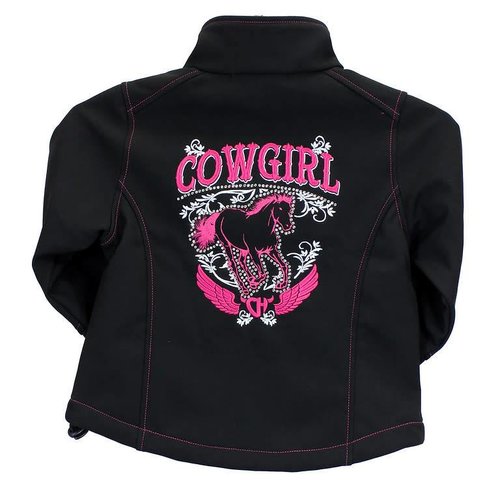 Youth Cowgirl Poly Shell Jacket Youth Cowgirl Poly Shell Jacket