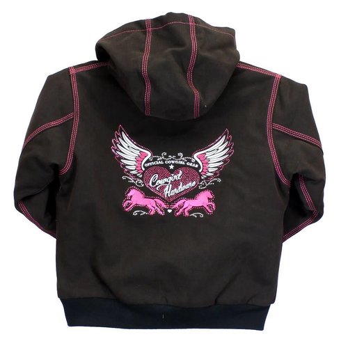Cowboy Hardware Youth Canvas Jacket Horses & Hearts Cowboy Hardware Youth Canvas Jacket Horses & Hearts