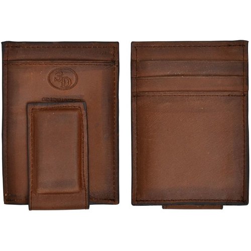 3D Belt Company Clip Wallet Brown w644 3D Belt Company Clip Wallet Brown w644