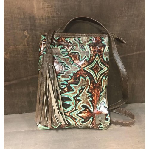 3D Belt Company Angel Ranch Cross Body Bag HB1039TQ 3D Belt Company Angel Ranch Cross Body Bag HB1039TQ