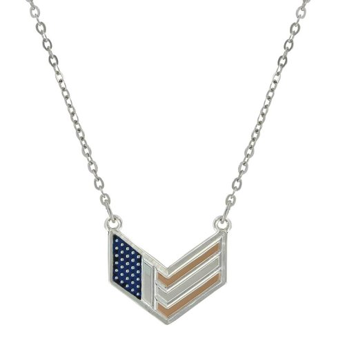 Montana Silversmith Chevron Flag Necklace Montana Silversmith Chevron Flag Necklace