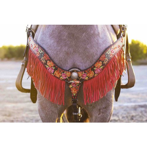 Rodeo Quincy Bonita Brooke Fringe Breast Collar Rodeo Quincy Bonita Brooke Fringe Breast Collar