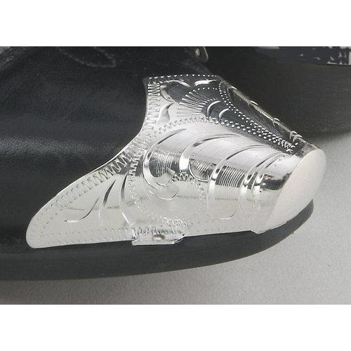 Engraved Boot Tip XL Snip Toe Engraved Boot Tip XL Snip Toe