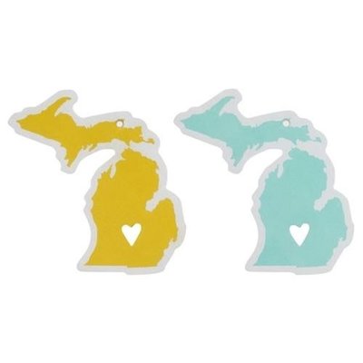 About Face Designs State of Mine Car Air Freshners Michigan