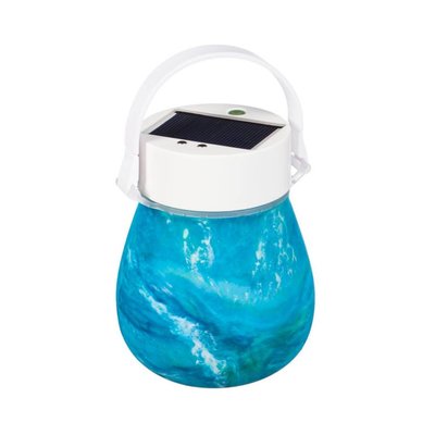 Aquamarine Firefly Solar Lantern