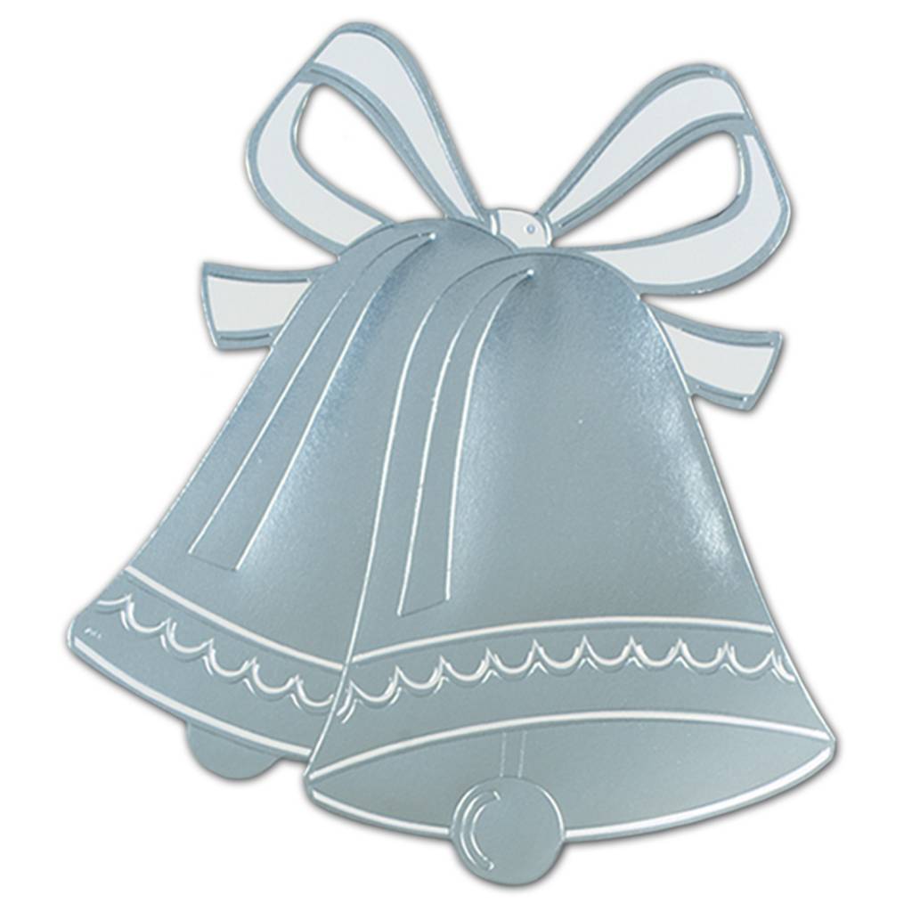 Download Cutout-Silver Wedding Bells Silhouette-1pkg-16.5 ...