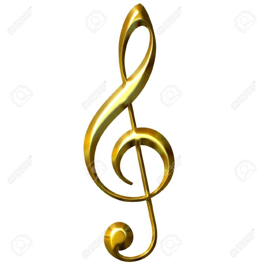 giant music sign treble clef