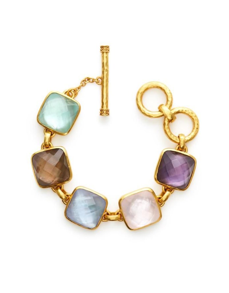 Catalina Stone Bracelet Gold Multi South Catalina Stone Bracelet Gold Multi