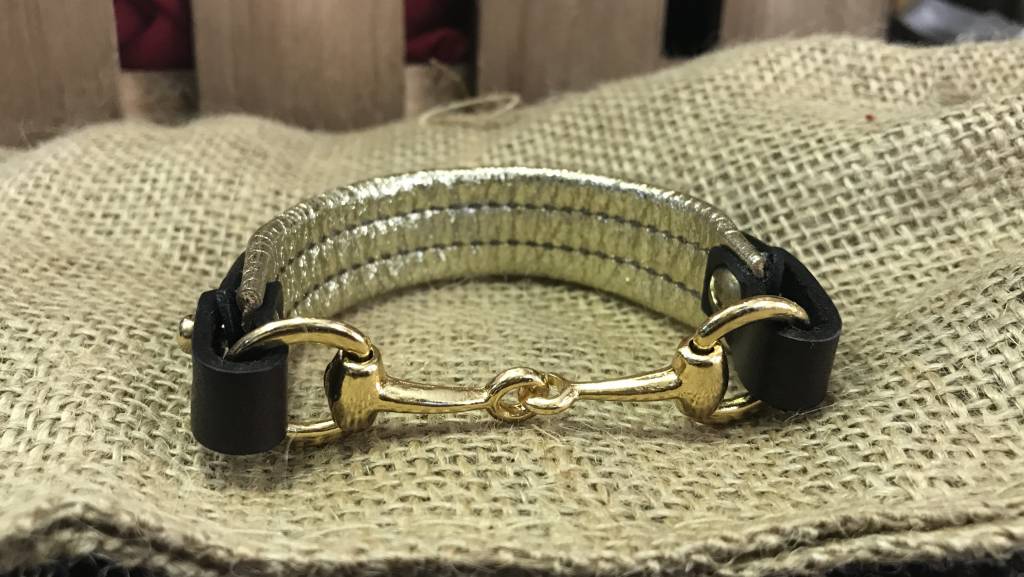 Leather Bit Bracelet Taylor Made Farm Online Bracelet Leather Bit