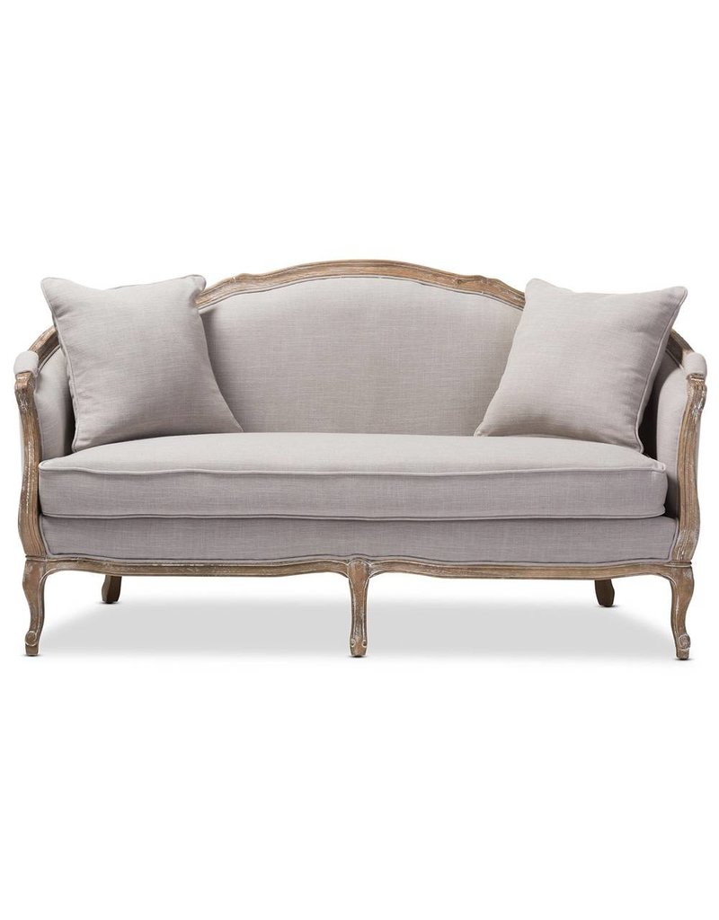 Chantal French Country White Wash Weathered Oak Sofa 2 Pc Set Dirt Chantal French Country White Wash Weathered Oak Sofa 2 Pc Set