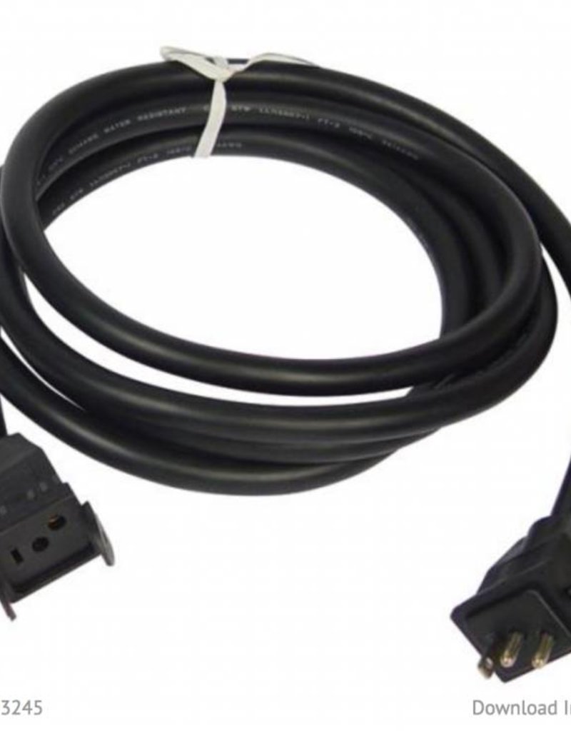 10ft Lamp Extension Cord 16 Gauge Green Corner Sun Systems 10ft Lamp Extension Cord