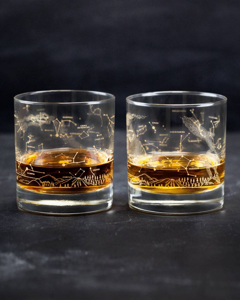 Star Chart Glass Set