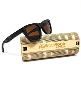 Wildwood Eyewear Wildwood Youth Dark Bamboo Wayfarer Polarized Sunglasses Wildwood Eyewear Wildwood Youth Dark Bamboo Wayfarer Polarized Sunglasses