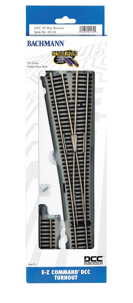 Bachmann Industries . BAC E-Z COM N/S #5 WYE TO HO - PM ... dcc track wiring wye 