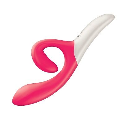 The We-Vibe Nova, with the clitoral stimulator partially bent