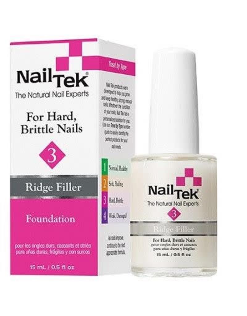 Nailtek Nail Tek Ridge Filler 3 For Hard Brittle Nails Nailtek Nail Tek Ridge Filler 3 For Hard Brittle Nails Foundation