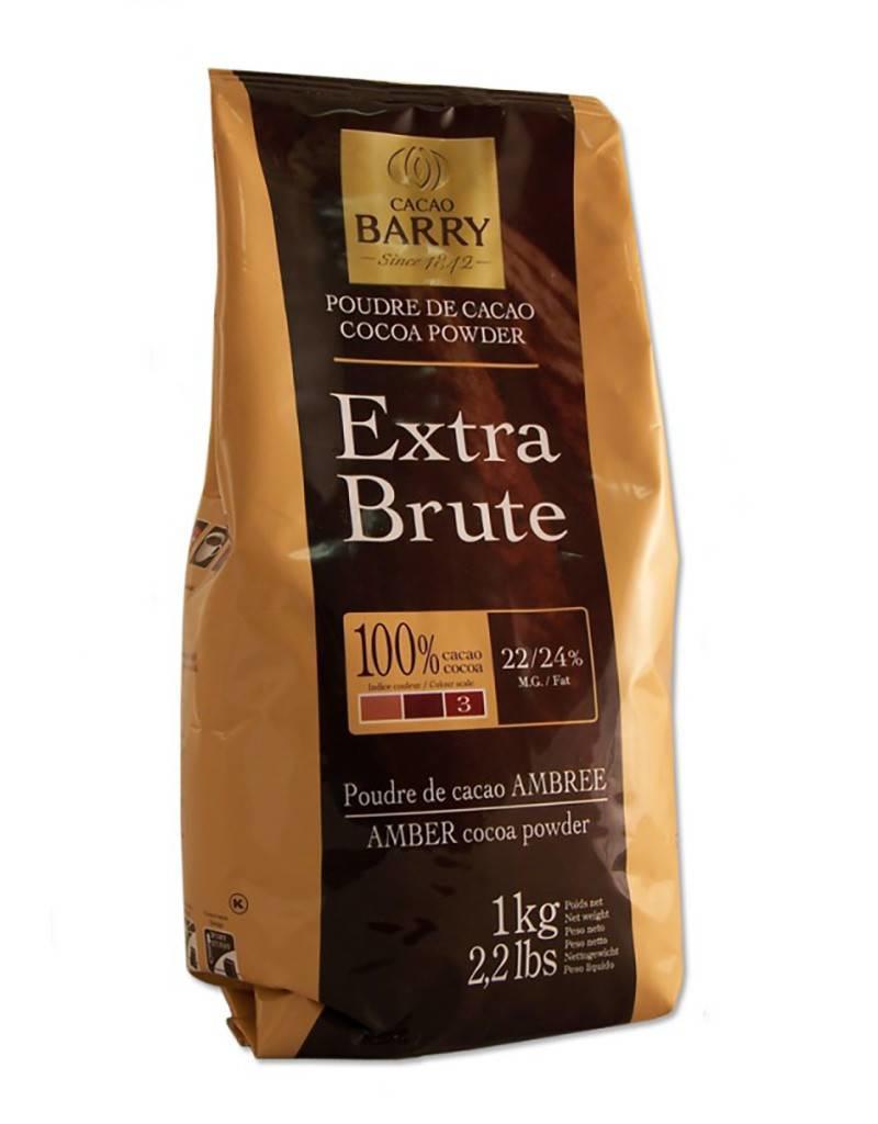 Cacao Barry - Cocoa Powder, Extra Brute 22-24% - 2.2lb - The Pastry Depot