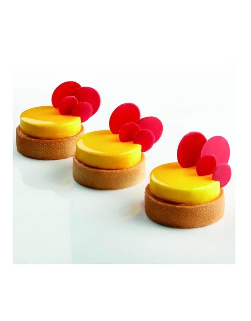 Px078 Pavoflex Mold In 24 Cavity The Pastry Depot Pavoni Pavoflex Silicone Mold Round Insert 24 Cavity
