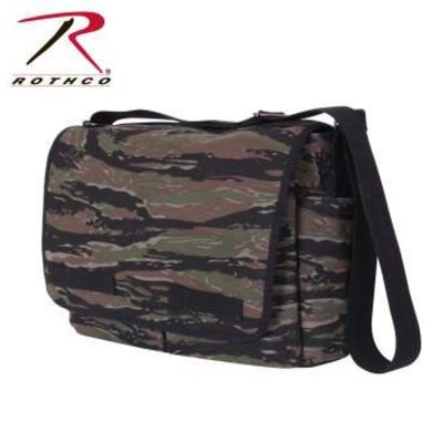 Rothco Vintage Shoulder Messenger Bag Tiger Stripe 9858 Rothco Vintage Shoulder Messenger Bag Tiger Stripe 9858