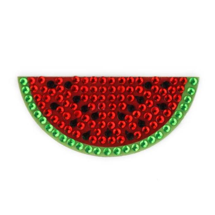 Stickerbeans 2 Inch Rhinestone Watermelon Gumdrop Lane Inc Stickerbeans 2 Inch Rhinestone Watermelon