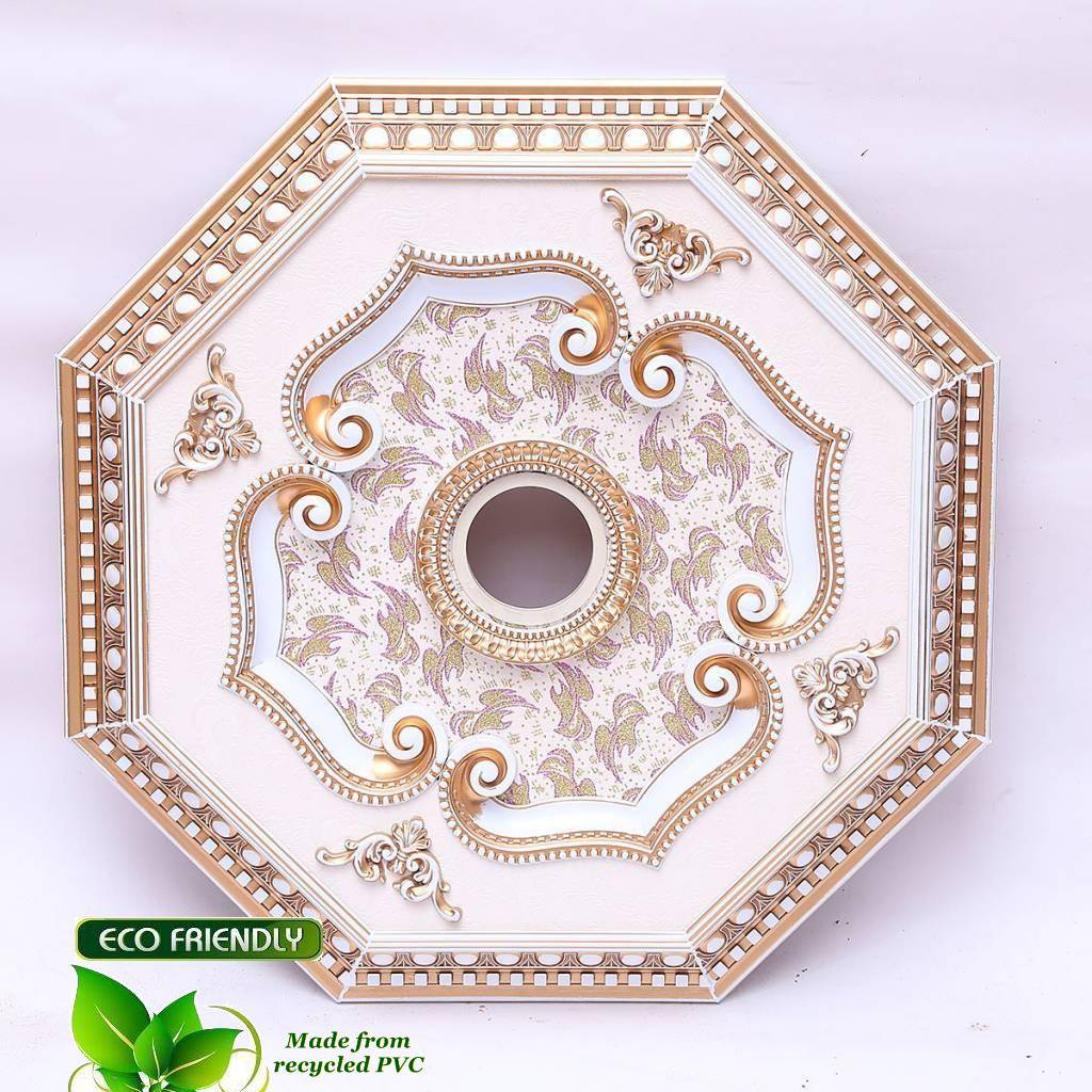 Octagon Ceiling Medallion - Ceiling Medallions - Discounted