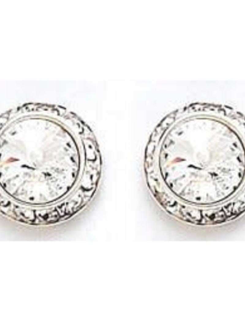 Dasha 13mm Swarovski Crystal Earrings 2712 Encore Dancewear Dasha 13mm Swarovski Crystal Earrings 2712