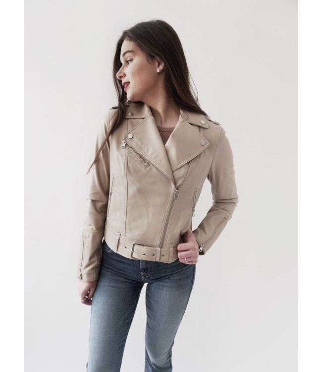 Kelsy Leather Jacket Boutique Glori Us Soia Kyo Kelsy Leather Jacket