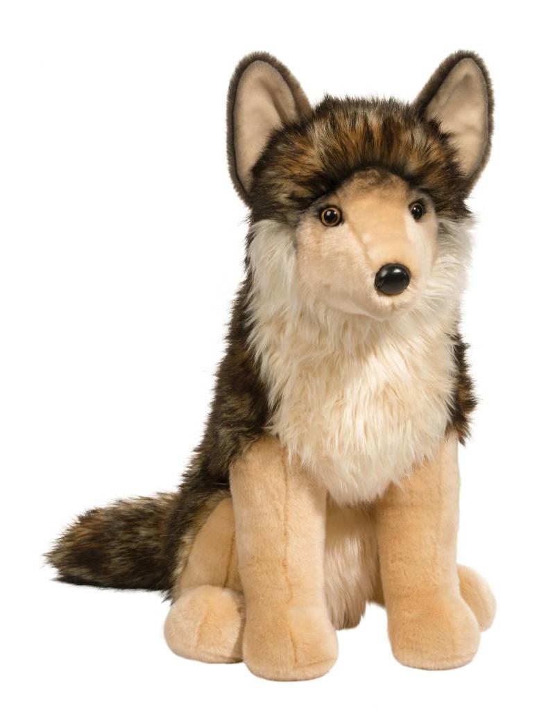 life size stuffed wolf