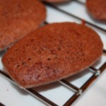 Dark Chocolate and Blood Orange Olive Oil Madeleines