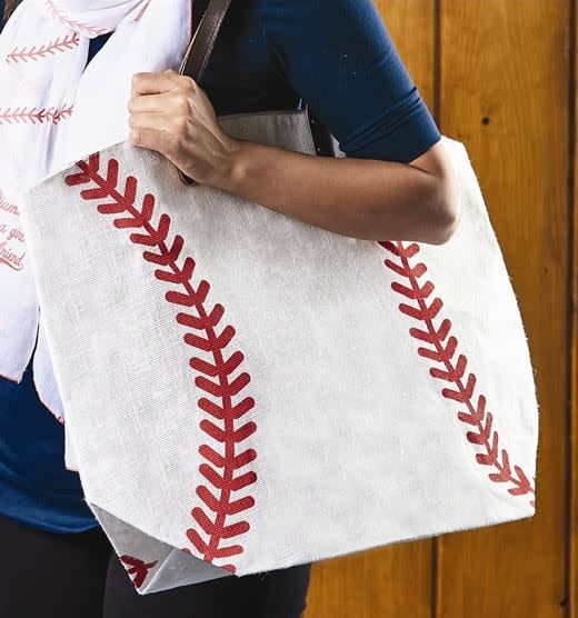 Baseball Tote Bag Maryland Historical Society Baseball Tote Bag