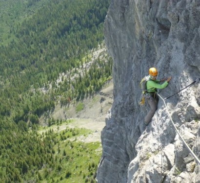 canmore climbing beautiful century, kid goat