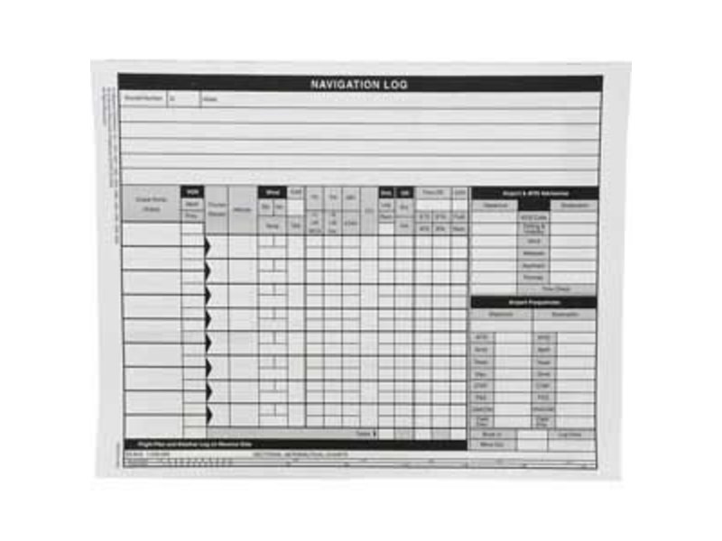 Jeppesen Sanderson Jeppesen Navigation Log (Large)