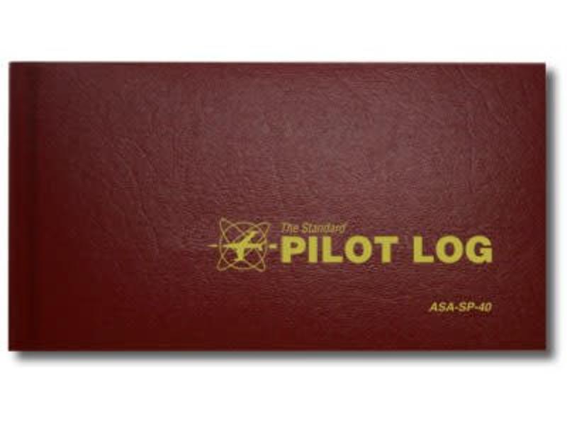 ASA Pilot Logbook Red