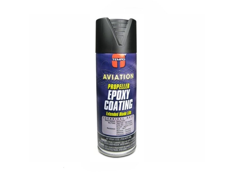 Flat Black Propeller Epoxy Coating