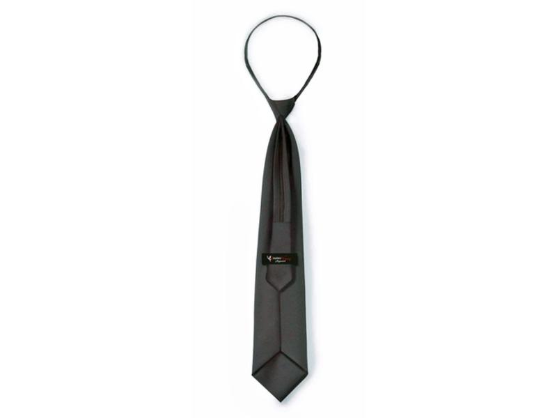 Tie: Zipper Black