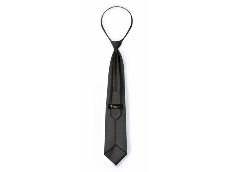 Tie: Zipper Tie Black