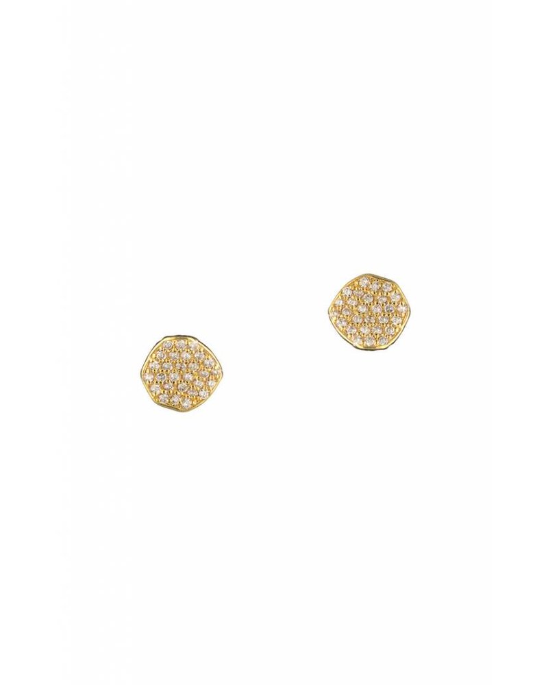 Tai Jewelry Pave Disc Earrings Mint Major Tai Jewelry Pave Disc Earrings
