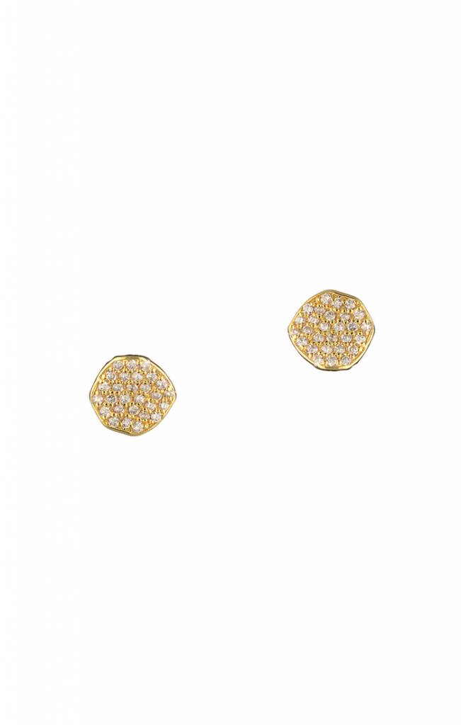 Tai Jewelry Pave Disc Earrings Mint Major Tai Jewelry Pave Disc Earrings