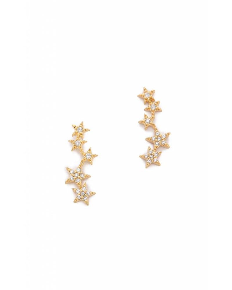 Tai Jewelry Five Star Stud Earrings Mint Major Tai Jewelry Five Star Stud Earrings