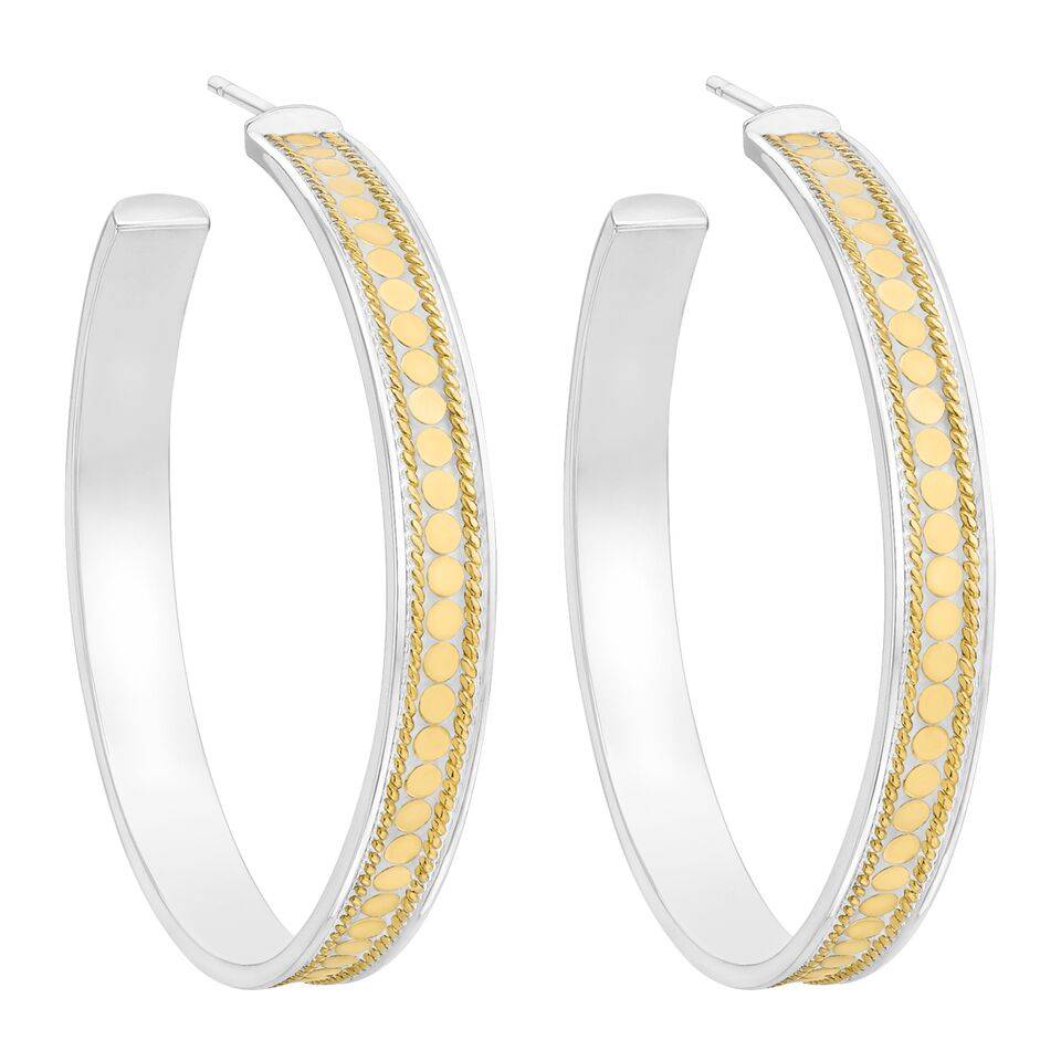 Anna Beck Large Hoop Earrings Mint Major Anna Beck Large Hoop Earrings