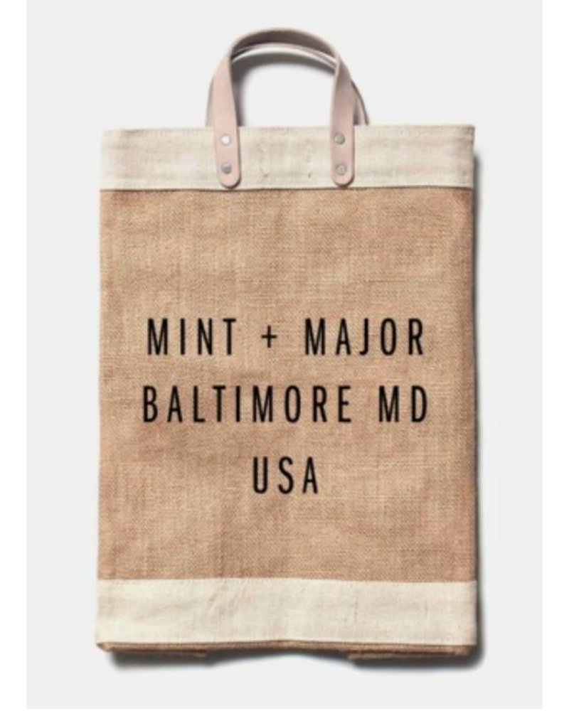 Apolis Mint Major City Series Market Bag Apolis Mint Major City Series Market Bag