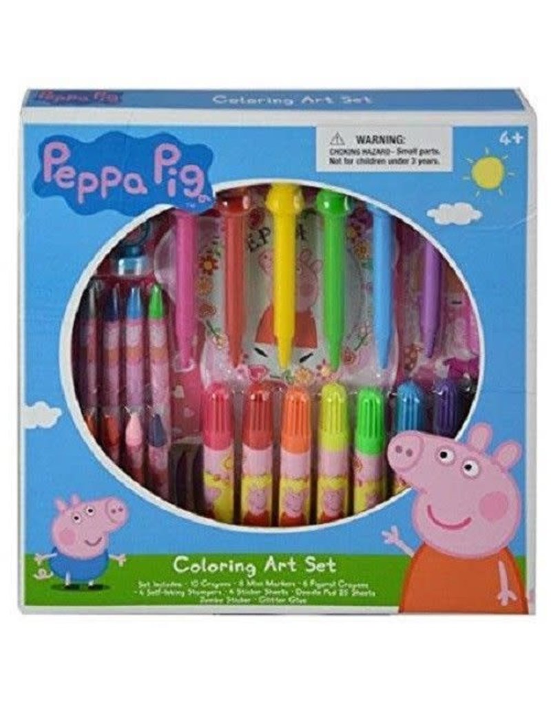Peppa Pig Coloring Art Set - MyGa KIDS Co. Peppa Pig Coloring Art Set - MyGa KIDS Co.