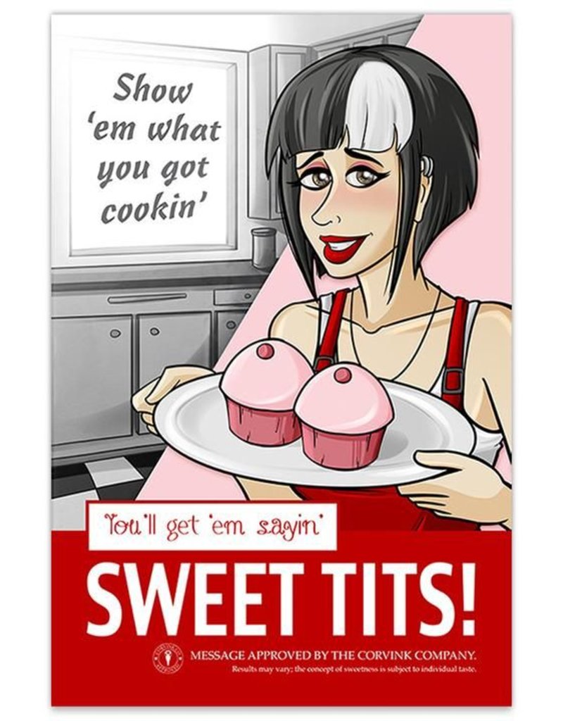 Sweet Tits 8x12 Advertisement Print Sweet Tits 8x12 Advertisement Print