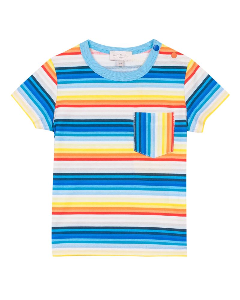 Paul Smith Junior Paul Smith Junior Baby Boys Tee Shirt Designer