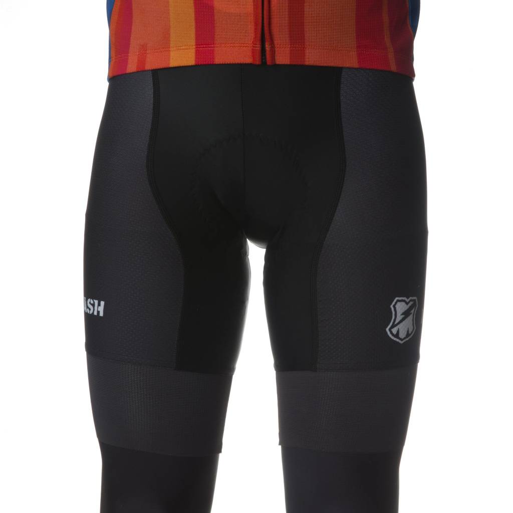 MASHSF MASH Black Bib Shorts MASHSF MASH Black Bib Shorts