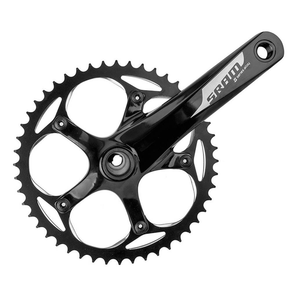SRAM S300 Track Cranks 165mm - Black SRAM S300 Track Cranks 165mm - Black