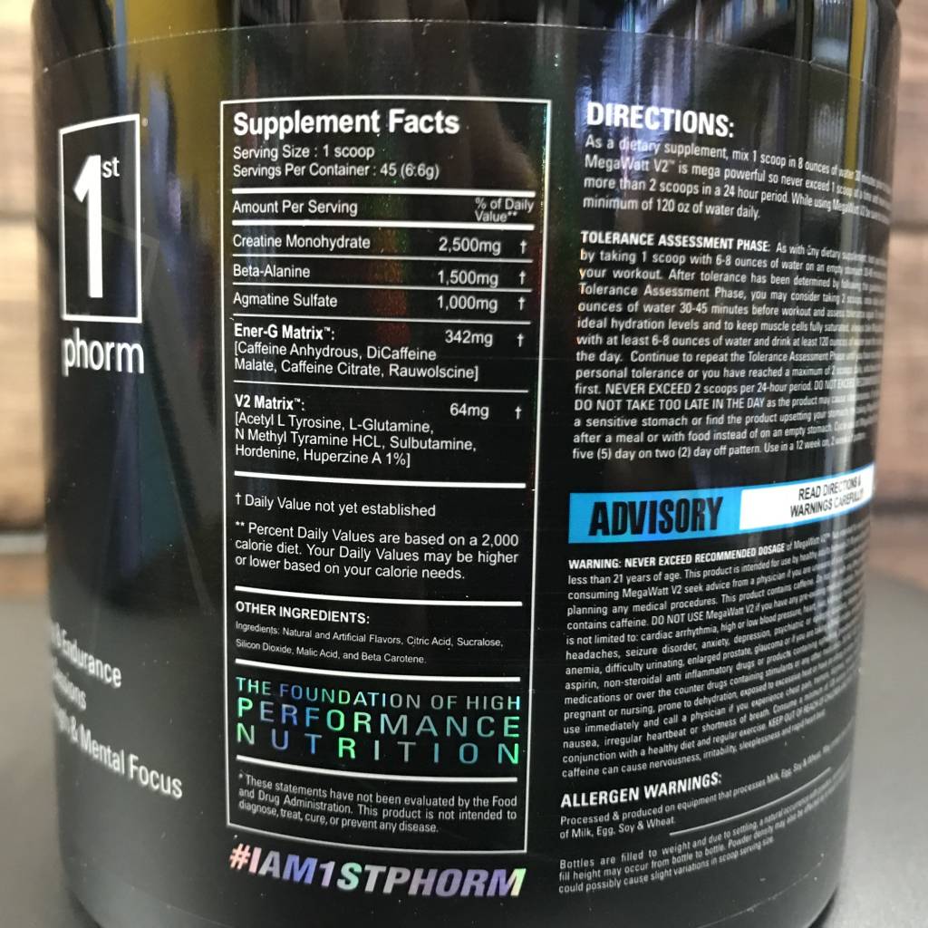 1St Phorm Pre Workout EOUA Blog