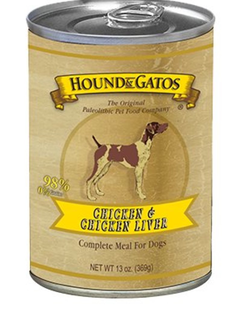 Hound Gatos En Liver 13oz Canned Dog Food Bag Of Hound Gatos En Liver 13oz Canned Dog Food Case