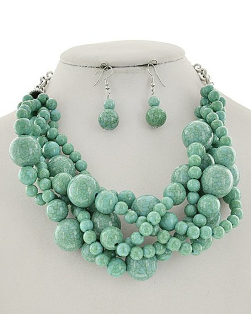 Beaded Braid Necklace Beaded Braid Necklace