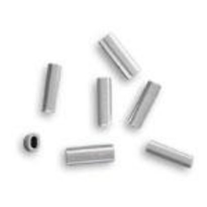 1.7 alloy oval crimp 250-300lb mono 50pk